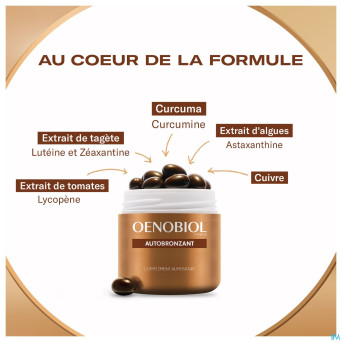 Oenobiol teint bronze    caps 3x30