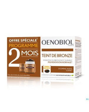 Oenobiol teint bronze    caps 2x30