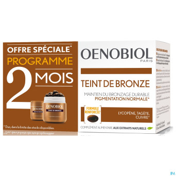 Oenobiol teint bronze    caps 2x30
