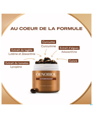 Oenobiol teint bronze    caps 2x30