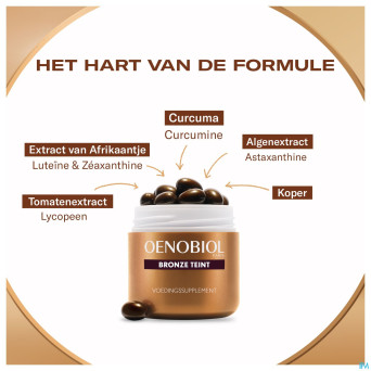 Oenobiol teint bronze    caps 2x30