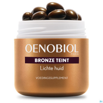 Oenobiol teint bronze peau claire    caps 30