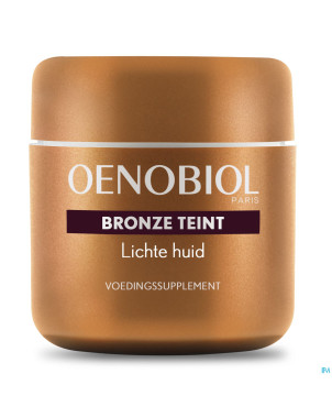 Oenobiol teint bronze peau claire    caps 30