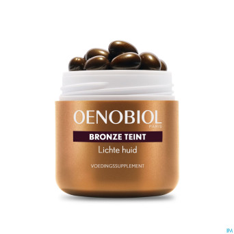 Oenobiol teint bronze peau claire    caps 30
