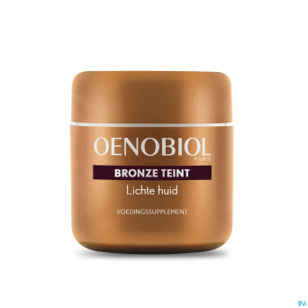 Oenobiol teint bronze peau claire    caps 30
