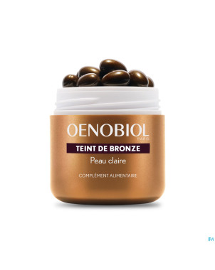 Oenobiol teint bronze peau claire    caps 30