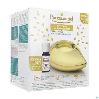 Puressentiel diffuseur chaleur douce perle doree