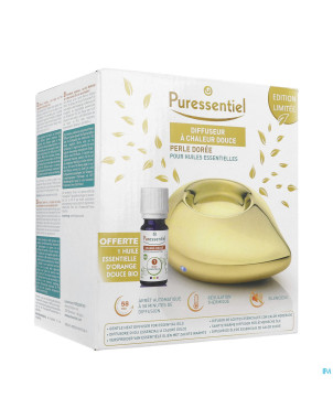 Puressentiel diffuseur chaleur douce perle doree