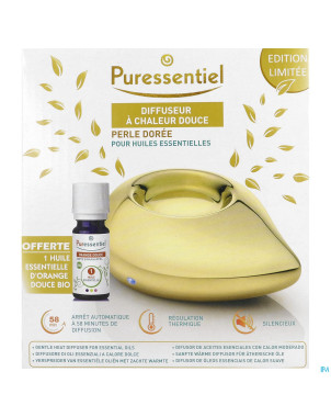 Puressentiel diffuseur chaleur douce perle doree