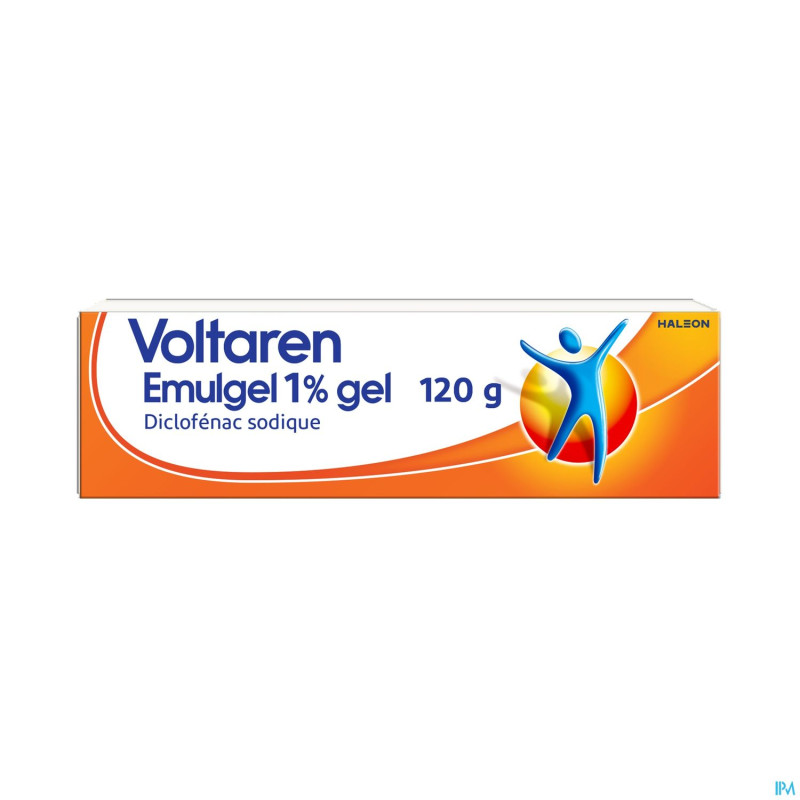 Voltaren emulgel 1 % gel 120g bouchon applic. new