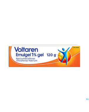 Voltaren emulgel 1 % gel 120g bouchon applic. new