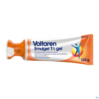 Voltaren emulgel 1 % gel 120g bouchon applic. new