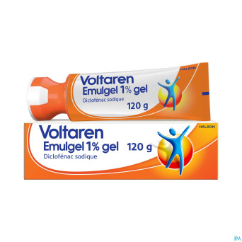 Voltaren emulgel 1 % gel 120g bouchon applic. new
