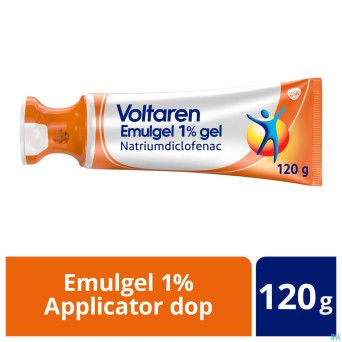 Voltaren emulgel 1 % gel 120g bouchon applic. new
