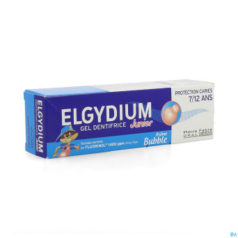 Elgydium junior bubble dentifrice    tube 50ml
