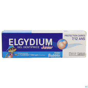 Elgydium junior bubble dentifrice    tube 50ml