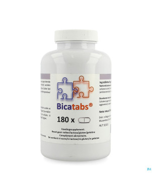 Bicatabs pot comp 180