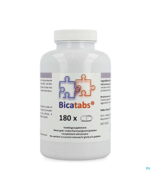 Bicatabs pot comp 180