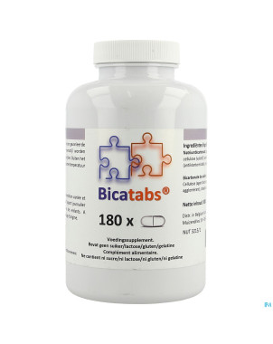 Bicatabs pot comp 180