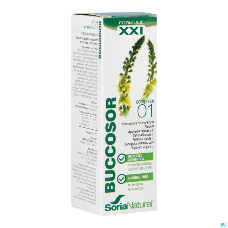 Soria composor 1 buccosor xxi gutt  50ml nf