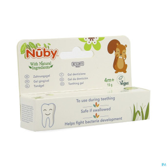 Nuby gel gingival 4m+ 15g