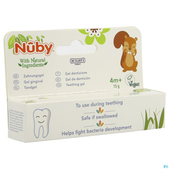Nuby gel gingival 4m+ 15g