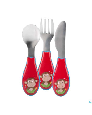 Nuby couverts inox 12m+