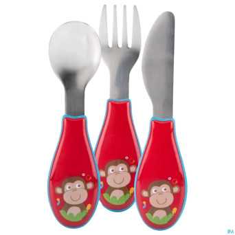 Nuby couverts inox 12m+