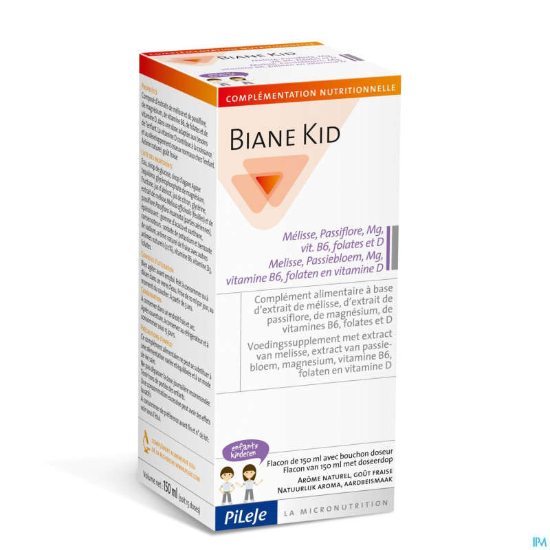 Biane kid melisse passiflore sirop    150ml nf