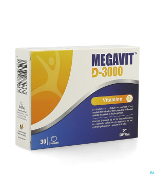 Megavit d-3000    caps 30