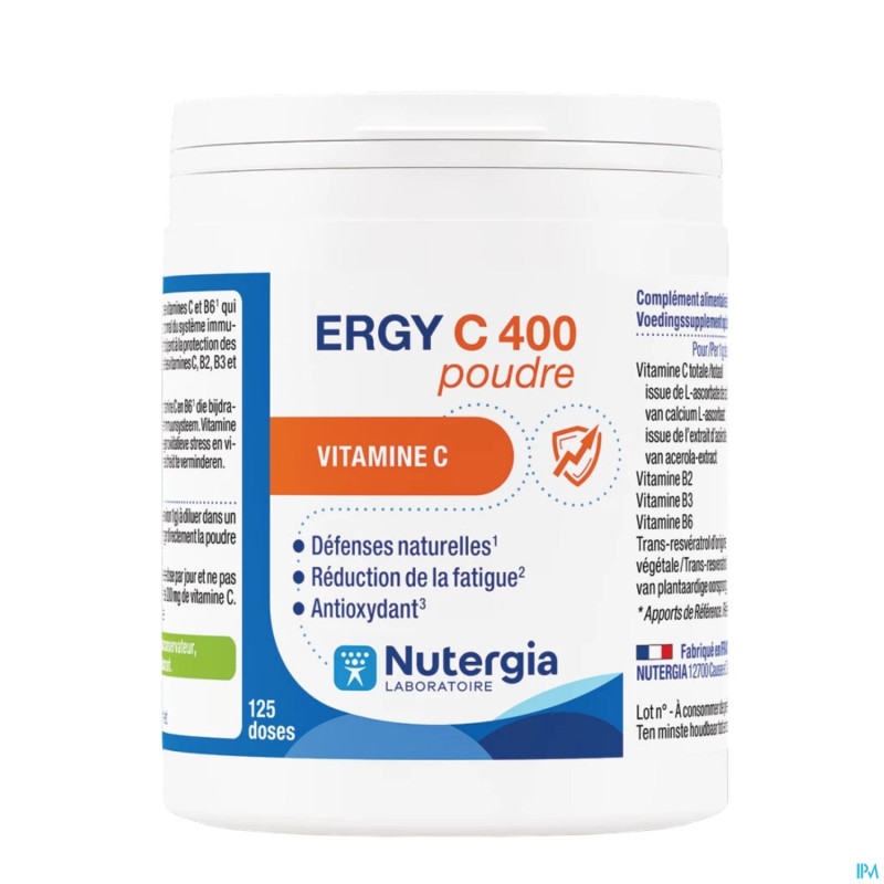 Ergy c 400    pot 125g