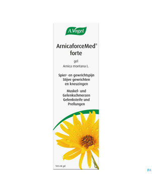 A.vogel arnicaforcemed forte gel 100ml