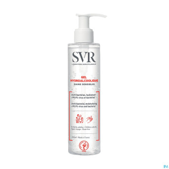 Svr gel hydroalcoolique mains sensibles    200ml