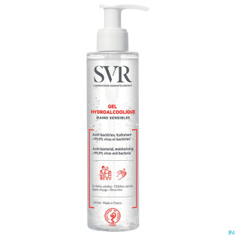 Svr gel hydroalcoolique mains sensibles    200ml