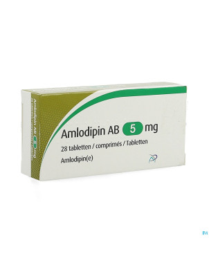 Amlodipin ab 5mg    comp  28