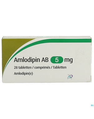 Amlodipin ab 5mg    comp  28