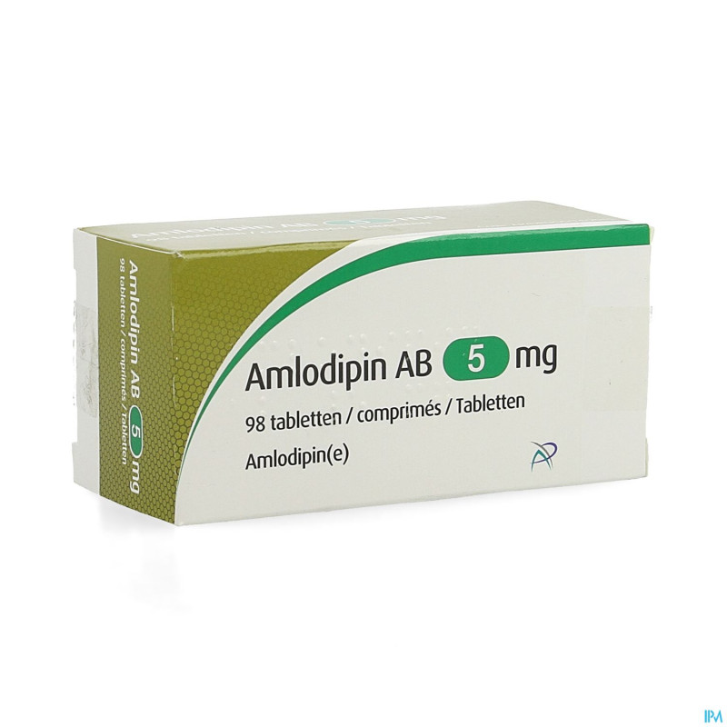 Amlodipin ab 5mg    comp  98