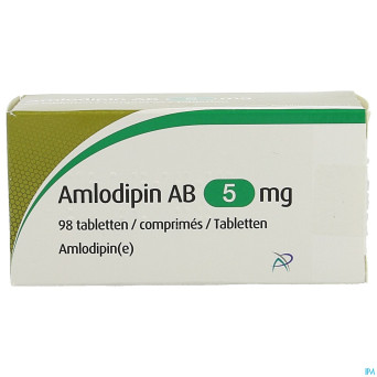 Amlodipin ab 5mg    comp  98