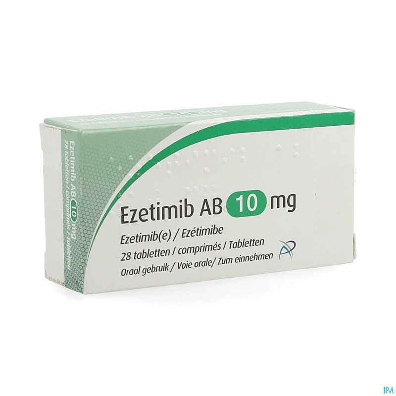 Ezetimib ab 10mg    comp 28