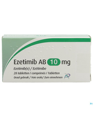 Ezetimib ab 10mg    comp 28