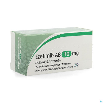 Ezetimib ab 10mg    comp 98