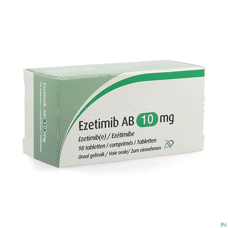 Ezetimib ab 10mg    comp 98