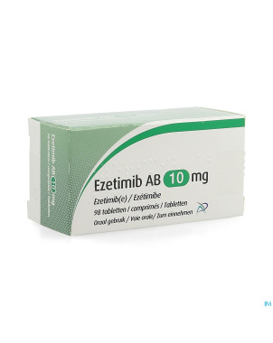 Ezetimib ab 10mg    comp 98