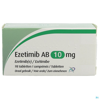 Ezetimib ab 10mg    comp 98