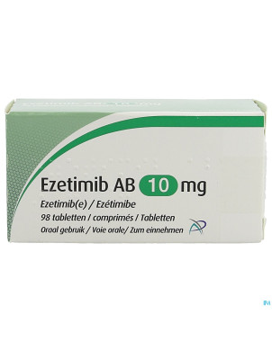 Ezetimib ab 10mg    comp 98