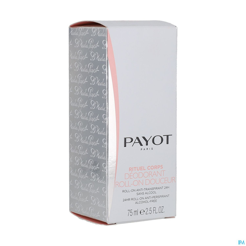 Payot rituel corps deodorant roll on douceur  75ml