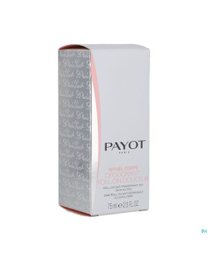 Payot rituel corps deodorant roll on douceur  75ml