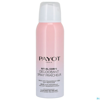 Payot rituel corps deodorant spray fraicheur 125ml