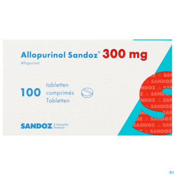 Allopurinol sandoz 300mg   comp 100