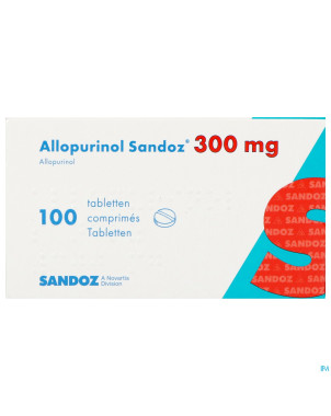 Allopurinol sandoz 300mg   comp 100